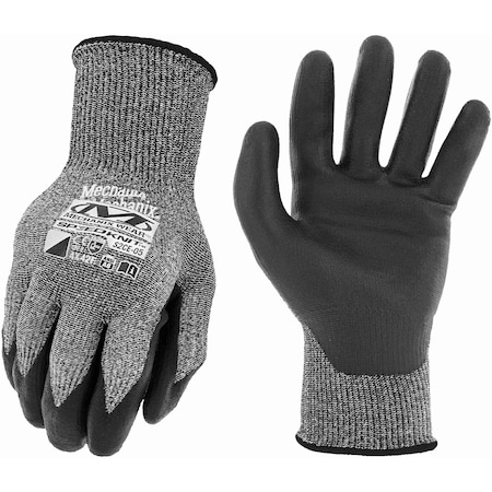 SpeedKnit F6 Coated Cut-Resistant Gloves (XL, Black)